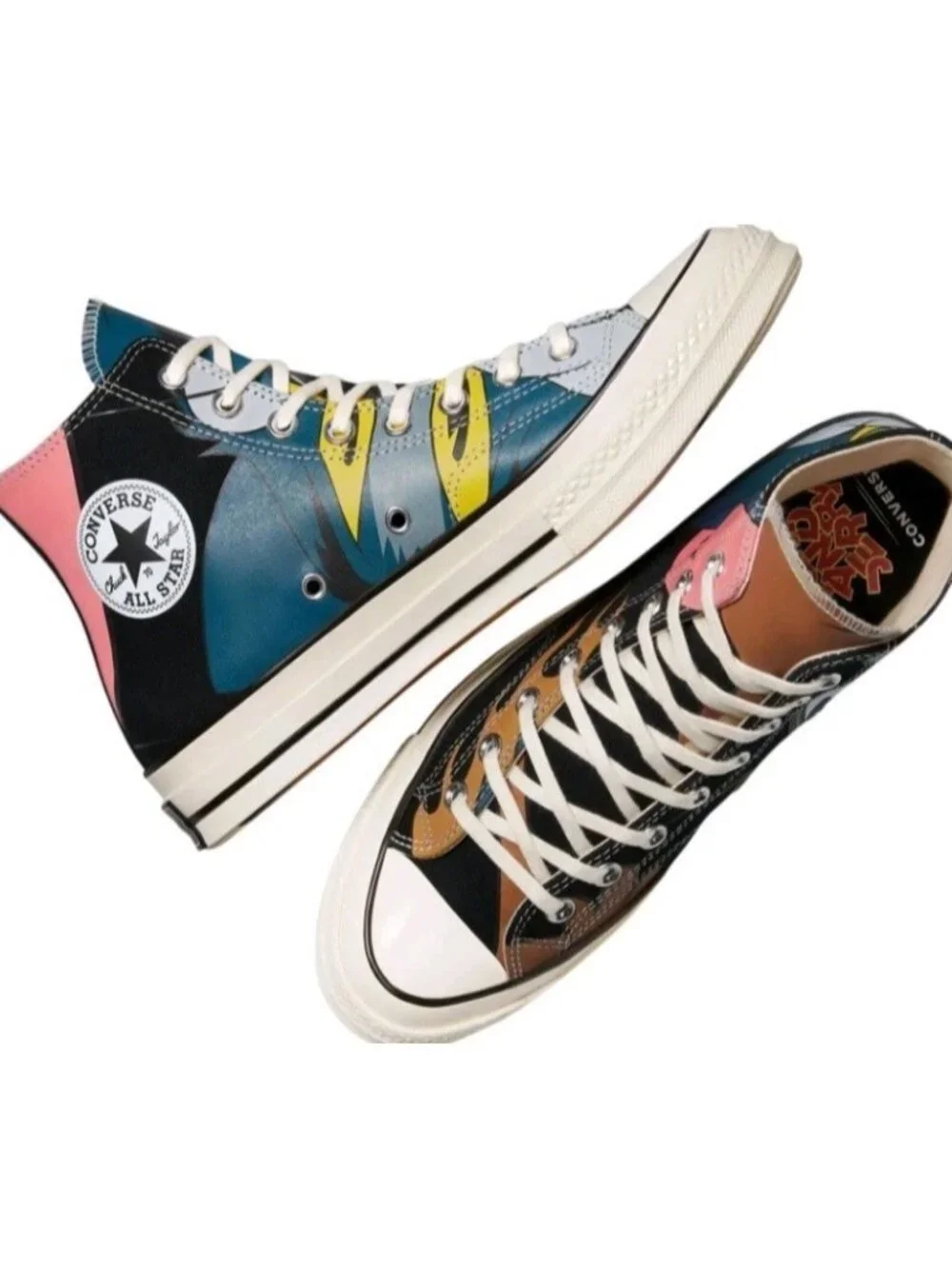 Converse x Tom & Jerry Chuck 70 High Top Oversized Print Mens Sneaker 13 A15110c - Picture 6 of 14